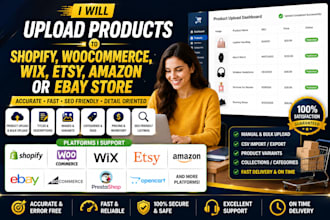 upload product to your shopify store