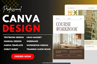 design editable canva workbook redesign canva journal, canva planner, canva book