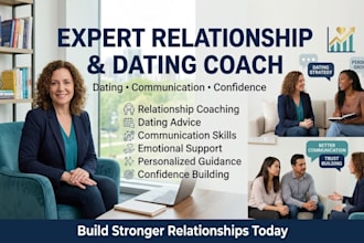 provide expert relationship and dating coaching
