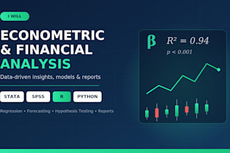 do econometric and financial analysis with stata, spss, r python