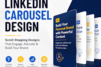 design engaging linkedin carousel posts to boost your personal brand