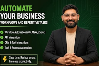 automate your business with zapier, n8n, or make
