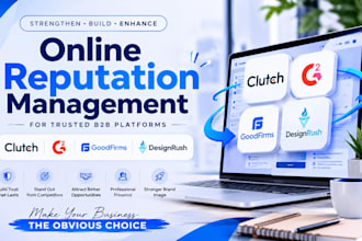 online reputation management for clutch goodfirms  capterra sortlist g2 product