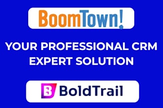 setup boomtown CRM, boldtrail CRM, idx website and automation