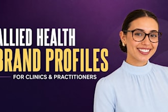 create your allied health brand profile and voice guidelines