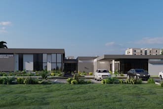 do interior and exterior design in sketchup