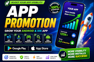 do app promotion, app marketing, mobile app promotion and app installs