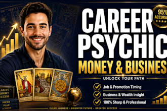 do an accurate career psychic reading on money and business path