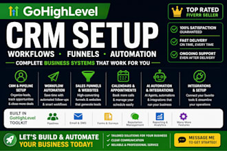 ghl CRM workflows funnels and automation ai agent