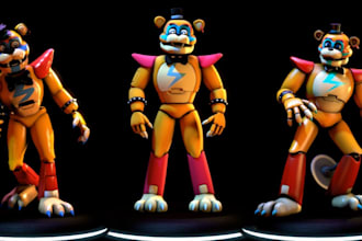 edit, rig, and port sfm model, gmod playermodel , fnaf, 14d2, port nsfw port,tf2