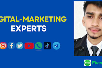 do professional digital marketing and social media marketing