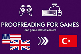 proofread your game or app translation, localization