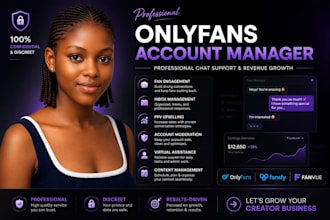 be your onlyfans chatter virtual assistance and account manager