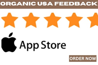 do applestore SEO full optimize android sign up user USA feedback app marketing
