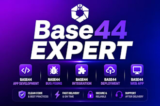 be base44 expert for base44app development, base44 bug fixing, base44 deployment