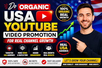 promote your youtube channel to a USA audience
