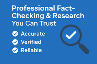 proofread and factcheck your document