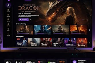 ios iptv app development with custom branding setup smart tv app with panel