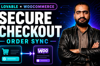 integrate lovable with woocommerce checkout and sync orders