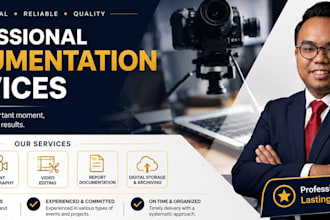 design professional posters and documentation