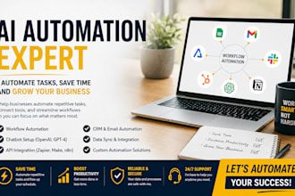 develop ai agent aiautomation n8n workflow API integration to automate your work