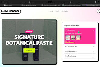 design a premium web app dashboard and landing page UI UX
