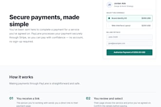 develop online payment webapp, fintech app, stripe integrate