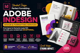 indesign brochure design layout magazine adobe indesign catalog book pdf design