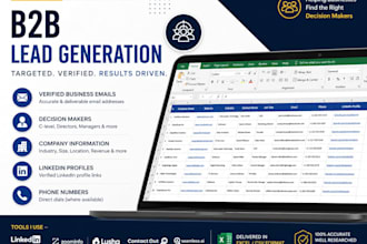 build b2b leads with verified emails