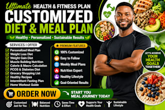 create a personalized diet meal plan