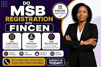 do msb registration with fincen, aml compliance, kyc program for crypto, fintech