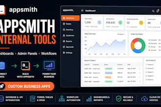 build custom appsmith internal business tools and dashboards