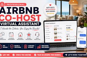 manage airbnb co host virtual assistant for guest communication