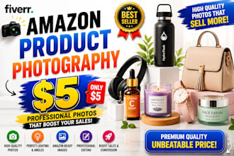 do professional amazon product photography that boost your sales