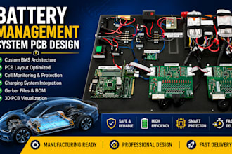create battery management system pcb for your product