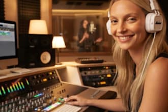 be your female singer, songwriter and record studio quality vocals in US english