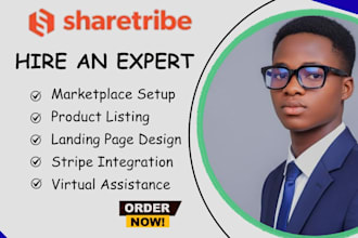 build, customize, and launch your sharetribe marketplace website