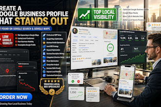 build a google business profile for higher maps ranking