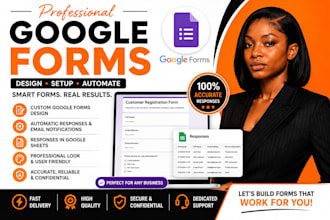 create professional google forms and surveys