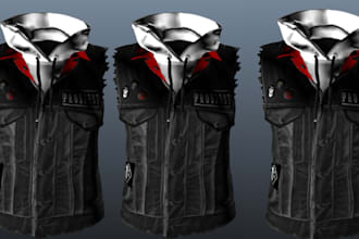 create custom fivem kuttes mc vest gang clothing mc kuttes biker clothing