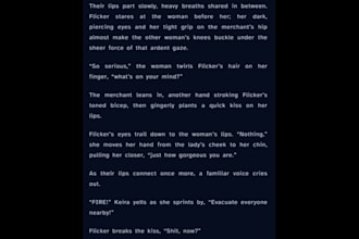 write a story for you