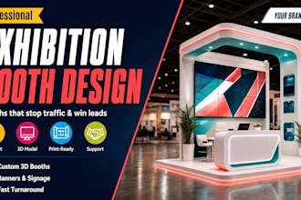 exhibition stand, trade show booth, expo stall and booth design