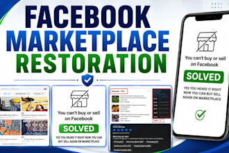 fix and resolve facebook marketplace issues fix fb shop issues