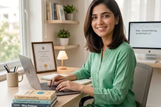 write SEO blog posts and articles for your website