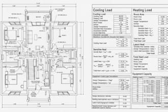 design hvac systems, calculate loads and design ducts