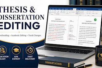 edit and proofread your thesis dissertation paper