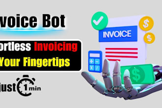 create a secure invoice bot for business or personal use, invoicing payment bot