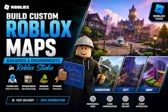 build custom roblox maps, buildings, and environments in roblox studio