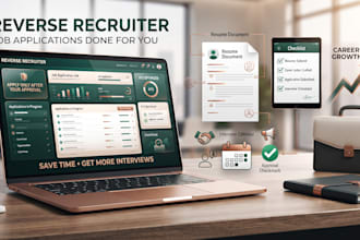 be your reverse recruiter, apply to jobs after your approval