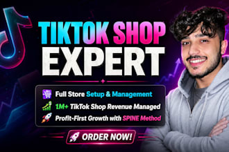 setup and manage tiktok shop, affiliate marketing influencer outreach